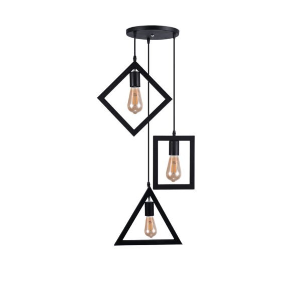 3 Of Shapes Ceiling Lamp - Image 2
