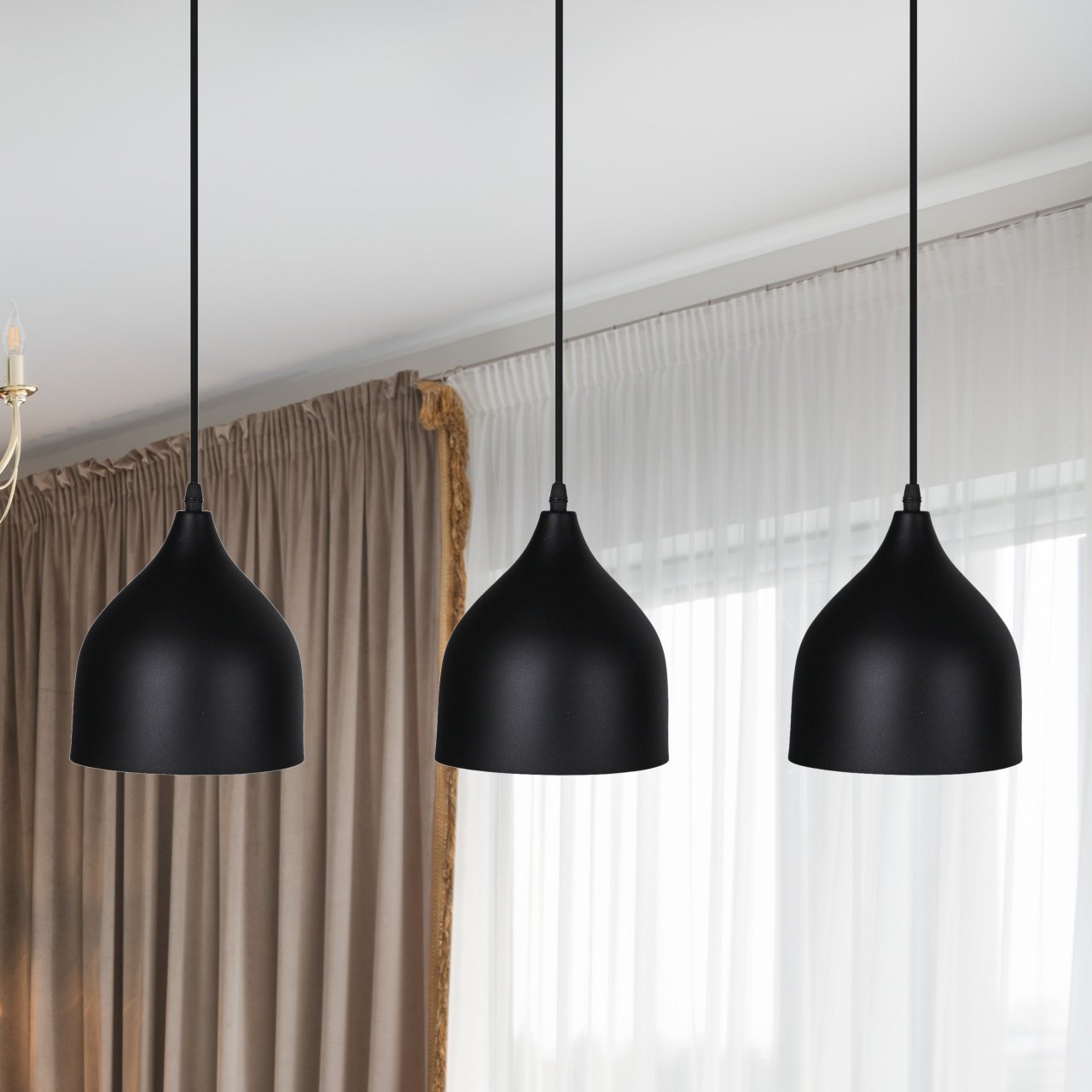 Naomi Triple Ceiling Lamp