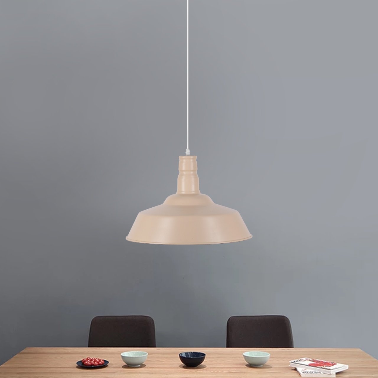  Post Ceiling Lamp - Gold Inside