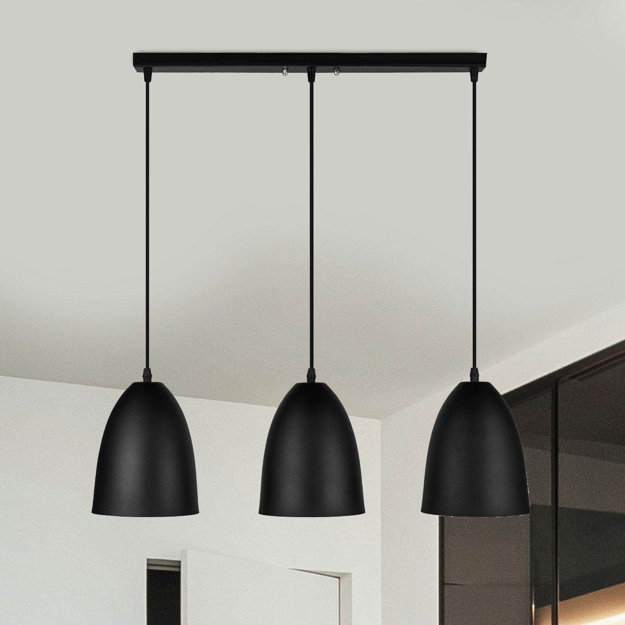  Shot Triple Ceiling Lamp 