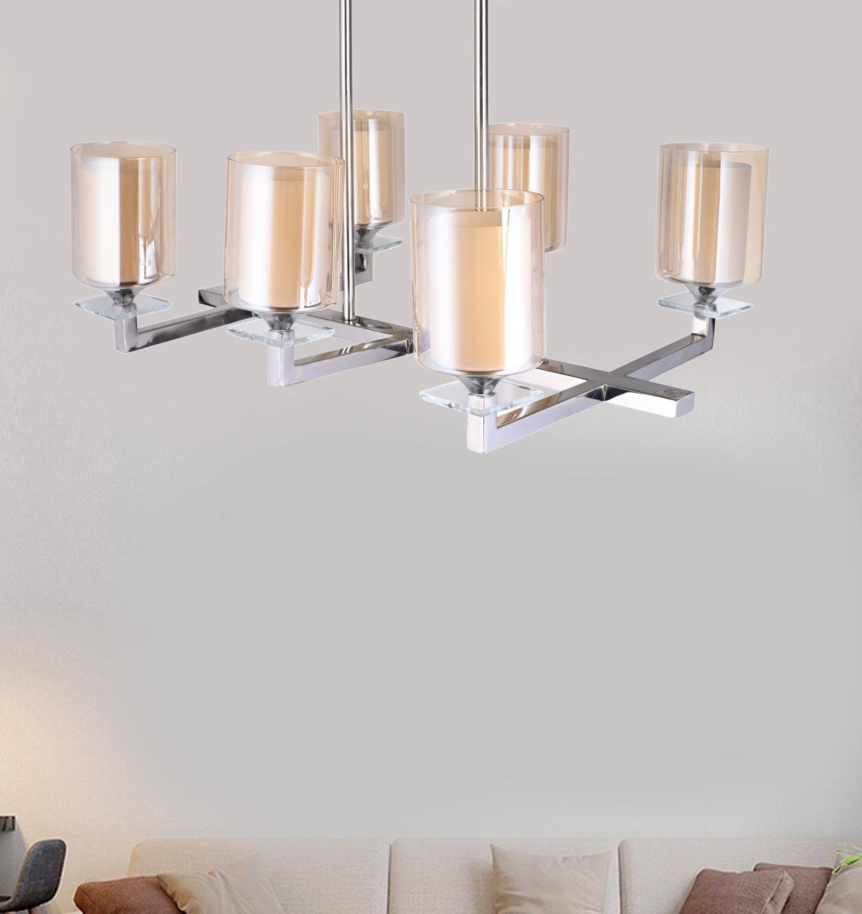 Stainless Chandelier