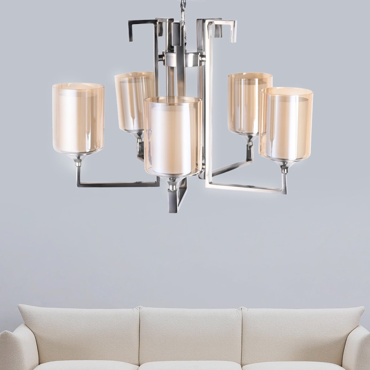Stainless Chandelier