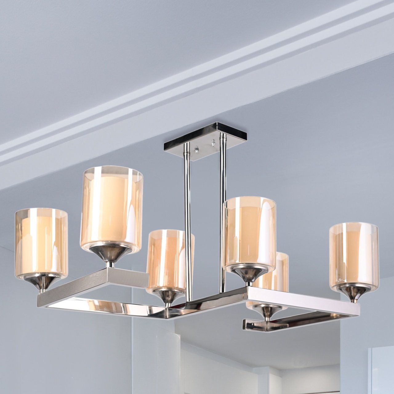 Stainless Chandelier
