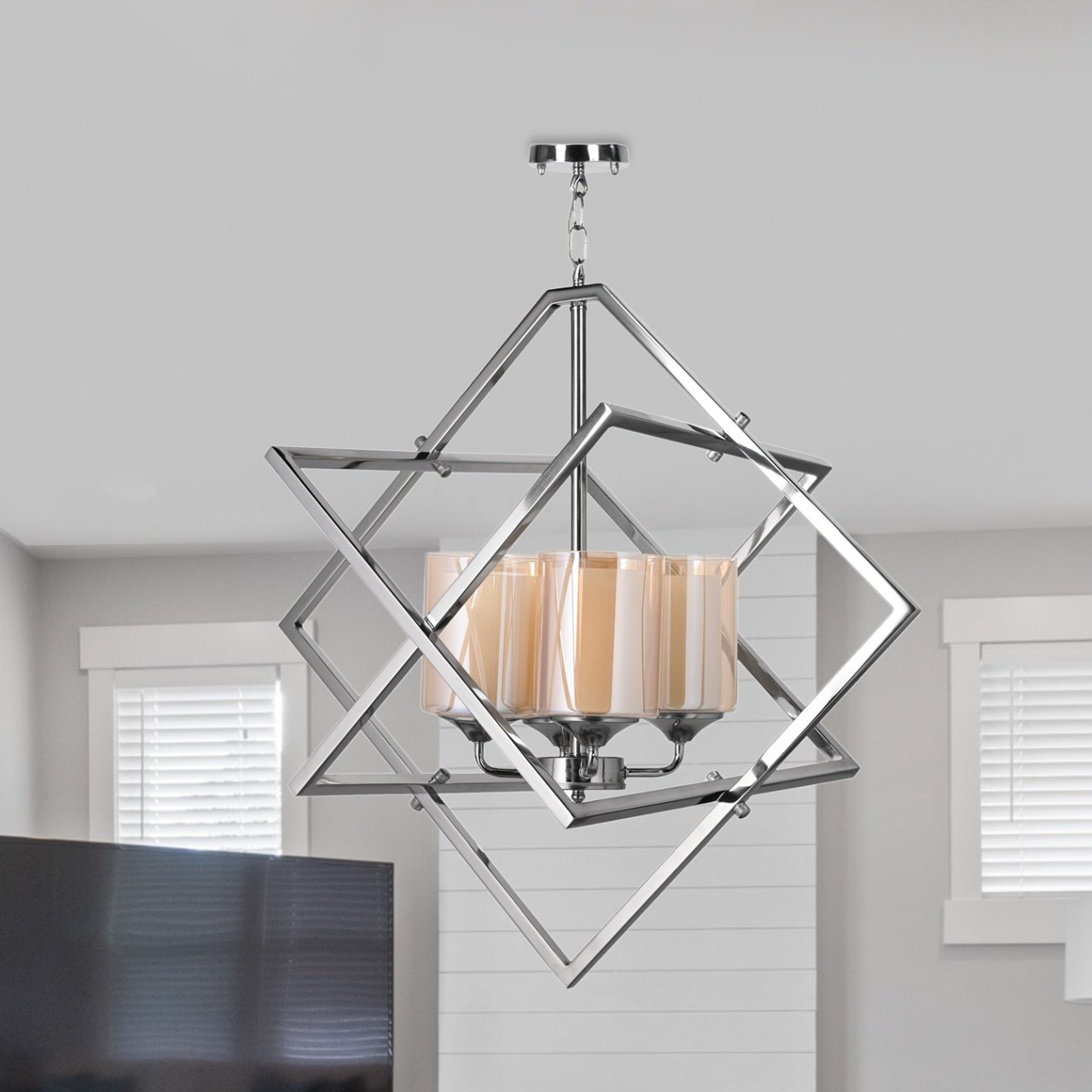 Stainless Chandelier