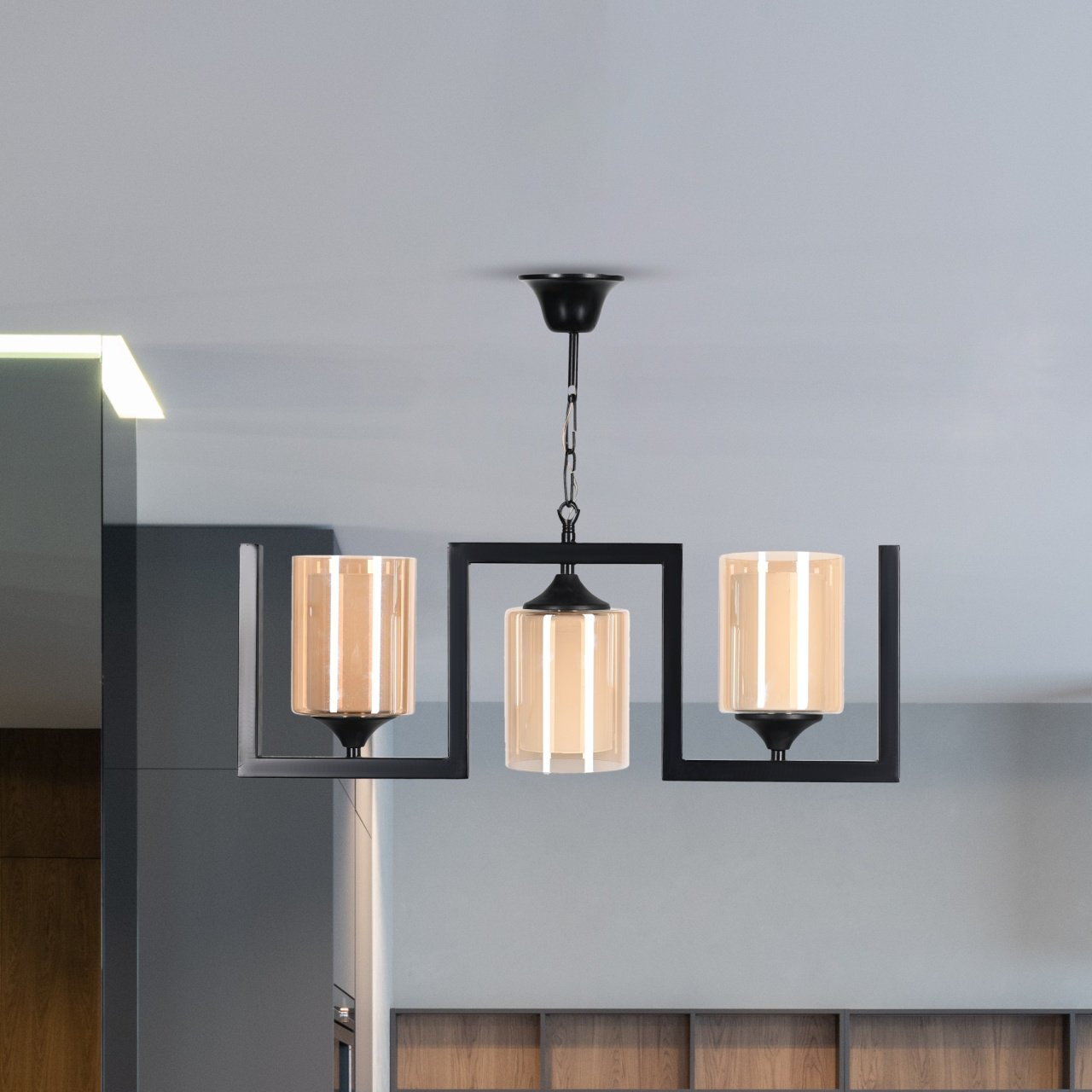 Metal Chandelier