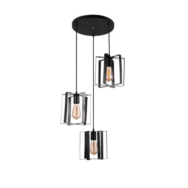Feather Triple Ceiling Lamp - Image 2