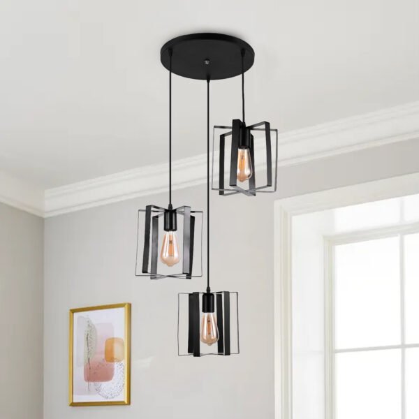 Feather Triple Ceiling Lamp