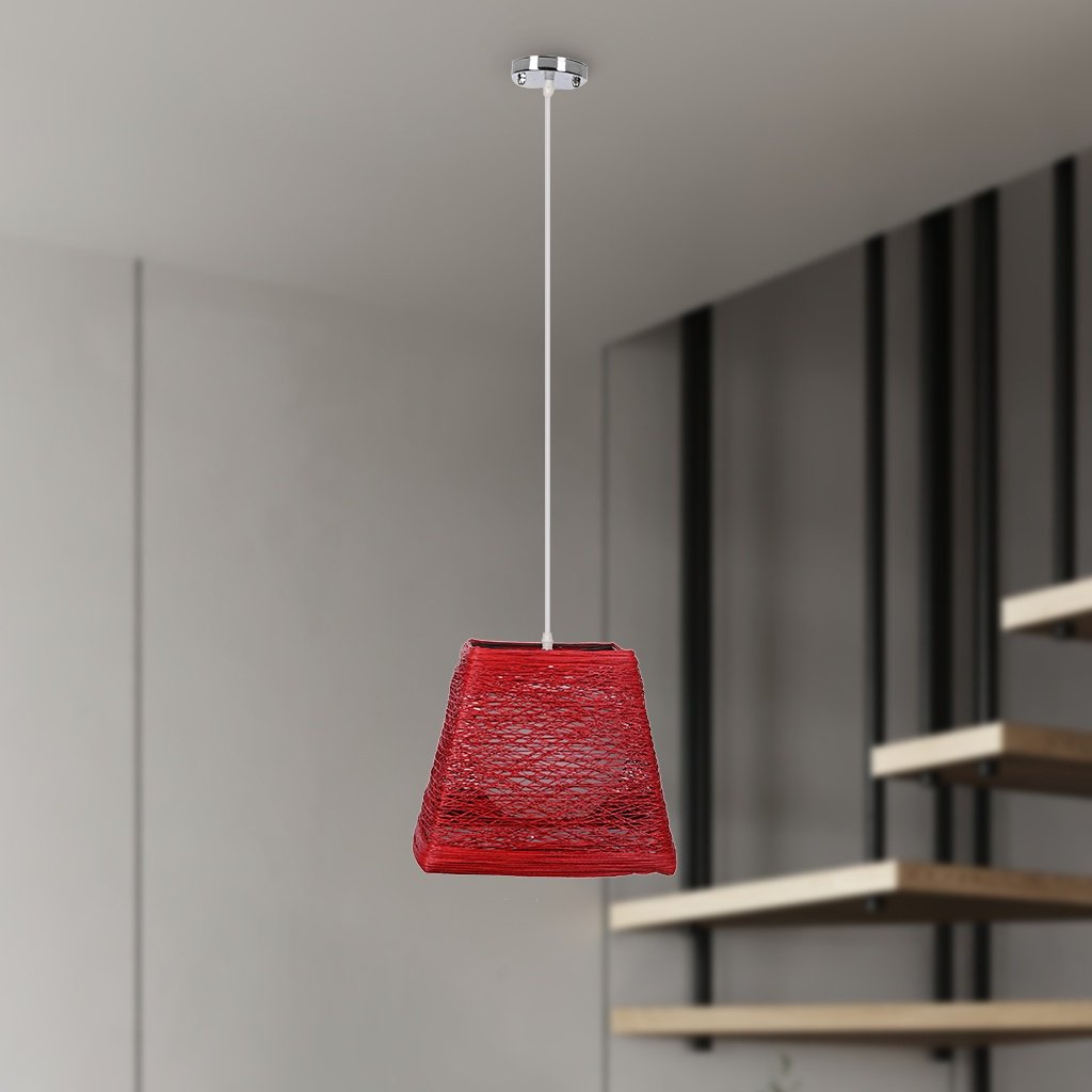 Dcorative Leather Ceiling Lamp